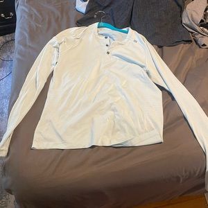 Lululemon Blue shirt long sleeve